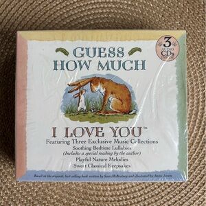 3-CD music collection set based on the children's book Guess How Much I Love You